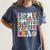 In My Social Studies Teacher Era Cute Social Studies Teacher Women's Comfort Colors T-Shirt Denim In My Social Studies Teacher Era Cute Social Studies Teacher Women's Comfort Colors T-Shirt Denim