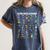 Space Alphabet Galaxy Astronaut Planets Student Teacher Women's Comfort Colors T-Shirt Denim Space Alphabet Galaxy Astronaut Planets Student Teacher Women's Comfort Colors T-Shirt Denim