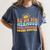 Spanish Multilingual Teacher Dual Languages Bilingual Women's Comfort Colors T-Shirt Denim