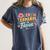 Spanish Teacher Maestra Dimelo En Espanol Por Favor Women's Comfort Colors T-Shirt Denim
