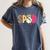 Sped Teacher Halloween Ghost Special Education Preppy Fall Women's Comfort Colors T-Shirt Denim