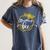 Spelling Bee Halloween Costume For Teachers Women's Comfort Colors T-Shirt Denim