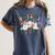 Spooky Ghost PE Teacher Squad Physical Education Halloween Women's Comfort Colors T-Shirt Denim Spooky Ghost PE Teacher Squad Physical Education Halloween Women's Comfort Colors T-Shirt Denim