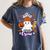 Spooky Para Crew Ghost Halloween Paraprofessional Teacher Women's Comfort Colors T-Shirt Denim Spooky Para Crew Ghost Halloween Paraprofessional Teacher Women's Comfort Colors T-Shirt Denim
