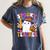 Spooky Teacher Ghost Pencil Teach Halloween Teacher Women's Comfort Colors T-Shirt Denim Spooky Teacher Ghost Pencil Teach Halloween Teacher Women's Comfort Colors T-Shirt Denim