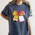 Student Teacher Coquette Bow Pencil Back To School First Day Women's Comfort Colors T-Shirt Denim