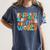 My Students Are Out Of This World Space Groovy Teacher Women's Comfort Colors T-Shirt Denim My Students Are Out Of This World Space Groovy Teacher Women's Comfort Colors T-Shirt Denim