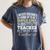 Substitute Teacher T Shirt School Tee Women's Comfort Colors T-Shirt Denim