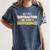 Be Like Subtraction And Make A Difference Teachers Women's Comfort Colors T-Shirt Denim