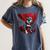 Super Power Superhero Boston Terrier Dog For Men Women Kids Women's Comfort Colors T-Shirt Denim