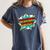 Superhero Teacher Retro Comic Teaching Superpower Women's Comfort Colors T-Shirt Denim Superhero Teacher Retro Comic Teaching Superpower Women's Comfort Colors T-Shirt Denim
