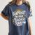 Surprise I'M Your Teacher Today Sub Substitute Teacher Women's Comfort Colors T-Shirt Denim