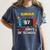I Survived 67 Days Of School 67 Teacher Squad Matching Women's Comfort Colors T-Shirt Denim