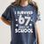 I Survived 67 Days Of School Teachers Students Women's Comfort Colors T-Shirt Denim
