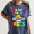 T Is For Teacher And Tacos For Teacher & Tacos Lovers Women's Comfort Colors T-Shirt Denim T Is For Teacher And Tacos For Teacher & Tacos Lovers Women's Comfort Colors T-Shirt Denim