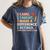 I Came I Taught I Made a Difference Proud Retired Teacher Women's Comfort Colors T-Shirt Denim I Came I Taught I Made a Difference Proud Retired Teacher Women's Comfort Colors T-Shirt Denim