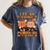 I Teach The Coolest Pumpkins In The Patch Teacher Halloween Women's Comfort Colors T-Shirt Denim