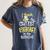I Teach The Cutest Bees In The Beehive Kindergarten Teacher Women's Comfort Colors T-Shirt Denim