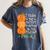 I Teach The Cutest Pumpkins In Patch Pre-K Halloween Teacher Women's Comfort Colors T-Shirt Denim