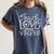 Teach Love Inspire Retro Teacher Kids Back To School Women's Comfort Colors T-Shirt Denim Teach Love Inspire Retro Teacher Kids Back To School Women's Comfort Colors T-Shirt Denim