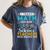 I Teach Math Because Science Teachers Need Heroes Too Women's Comfort Colors T-Shirt Denim