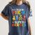 I Teach Pre-K Superheroes Students Teacher Back To School Women's Comfort Colors T-Shirt Denim I Teach Pre-K Superheroes Students Teacher Back To School Women's Comfort Colors T-Shirt Denim