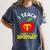 I Teach What's Your Superpower Superhero Teacher Women's Comfort Colors T-Shirt Denim I Teach What's Your Superpower Superhero Teacher Women's Comfort Colors T-Shirt Denim