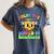 Teacher Back To School Color In Kindness Crayon Pencil Women's Comfort Colors T-Shirt Denim