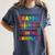 Teacher We Are Like a Box Of Crayons Back To School Women's Comfort Colors T-Shirt Denim Teacher We Are Like a Box Of Crayons Back To School Women's Comfort Colors T-Shirt Denim
