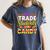 Teacher Cute Will Trade Students For Candy Halloween Costume Women's Comfort Colors T-Shirt Denim Teacher Cute Will Trade Students For Candy Halloween Costume Women's Comfort Colors T-Shirt Denim