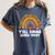 Teacher First Day Of School Y'All Gonna Learn Today Women's Comfort Colors T-Shirt Denim Teacher First Day Of School Y'All Gonna Learn Today Women's Comfort Colors T-Shirt Denim