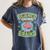 Teacher Halloween Costume Science Teachers Love Brains Women's Comfort Colors T-Shirt Denim