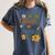 Teacher Inspire Love Women's Comfort Colors T-Shirt Denim