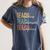 Teacher Kindness Compassion Confidence Teaching Women's Comfort Colors T-Shirt Denim