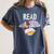 Teacher Library Read Book Club Piggie Elephant Pigeons Men Women Kids Women's Comfort Colors T-Shirt Denim Teacher Library Read Book Club Piggie Elephant Pigeons Men Women Kids Women's Comfort Colors T-Shirt Denim