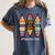 Teacher Life Teach Love Inspire Pencils Inspirational Women Women's Comfort Colors T-Shirt Denim Teacher Life Teach Love Inspire Pencils Inspirational Women Women's Comfort Colors T-Shirt Denim