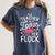 This Teacher Loves Her Flock Flamingo Teacher Class Women's Comfort Colors T-Shirt Denim This Teacher Loves Her Flock Flamingo Teacher Class Women's Comfort Colors T-Shirt Denim