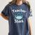 Teacher Shark Teacher For Men Women Women's Comfort Colors T-Shirt Denim Teacher Shark Teacher For Men Women Women's Comfort Colors T-Shirt Denim