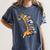 Teacher Shirt Giraffe Holding Books Bookworm Librarian Women's Comfort Colors T-Shirt Denim Teacher Shirt Giraffe Holding Books Bookworm Librarian Women's Comfort Colors T-Shirt Denim