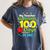 My Teacher Survived 100 Days Of Me Women's Comfort Colors T-Shirt Denim