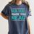 Teacher T Shirts Ha Ha Made You Read Shirt Women's Comfort Colors T-Shirt Denim