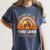 Teacher Thanksgiving Thankful For My Third Grade Turkeys Women's Comfort Colors T-Shirt Denim