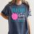 Teacher Of Tiny Humans Preschool Pre K Kindergarten Teacher Women's Comfort Colors T-Shirt Denim