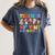Teacher Of Tiny Superheroes Teach 100th Day Of School Women's Comfort Colors T-Shirt Denim