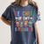 Teacher Of Tiny Superheroes Women's Comfort Colors T-Shirt Denim Teacher Of Tiny Superheroes Women's Comfort Colors T-Shirt Denim