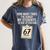 Teachers 67 Meme Women's Comfort Colors T-Shirt Denim Teachers 67 Meme Women's Comfort Colors T-Shirt Denim