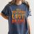 All Teachers Love Brains Shirt Halloween Teacher Women's Comfort Colors T-Shirt Denim