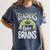 Teachers Love Zombie Teacher Halloween Fun Women's Comfort Colors T-Shirt Denim