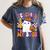 Teaching My Boos Ghost Teacher Cute Pencil Halloween Teacher Women's Comfort Colors T-Shirt Denim