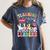 Teaching Future Leaders Groovy Teacher Back To School Women's Comfort Colors T-Shirt Denim Teaching Future Leaders Groovy Teacher Back To School Women's Comfort Colors T-Shirt Denim